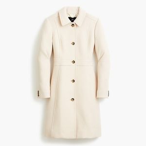 J.Crew Classic Lady Day Coat - Vanilla